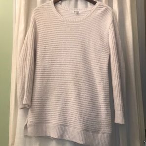 Cream Chenille-like BB Dakota Sweater